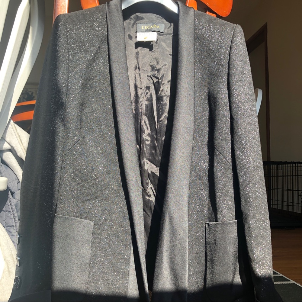 Escada Baron Swarovski Crystal Sparkle Suit Set